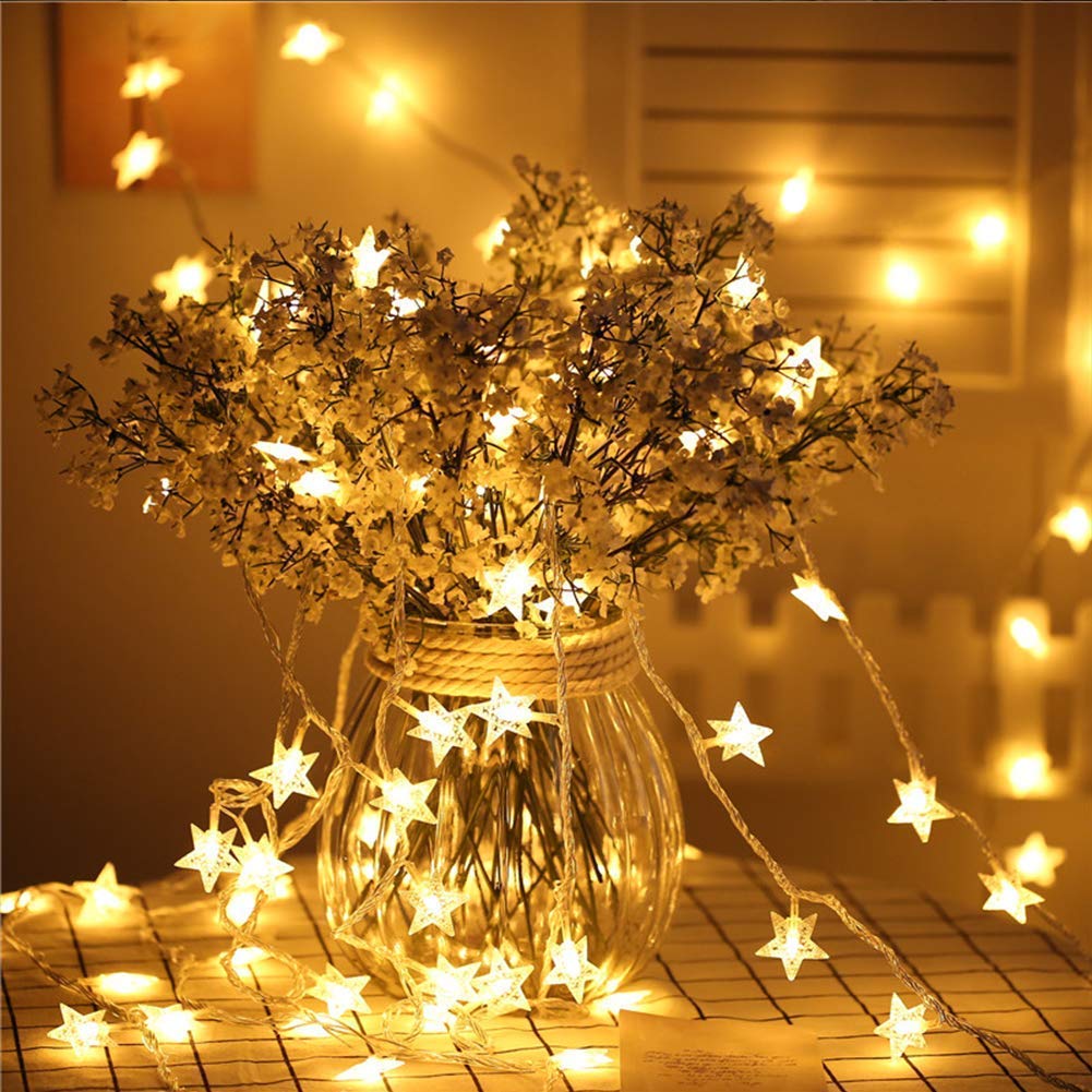 Star String Decorative LED Fairy Light.